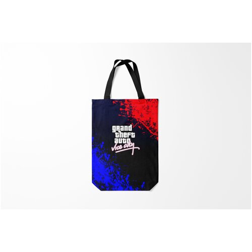 фото Сумка-шоппер / 31х42 см / геймерам / gta vice city burnettie