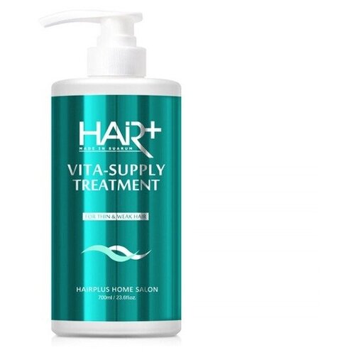 Hair Plus Укрепляющая маска с витаминным комплексом для тонких и поврежденных волос Vita Supply Treatment, 700 мл