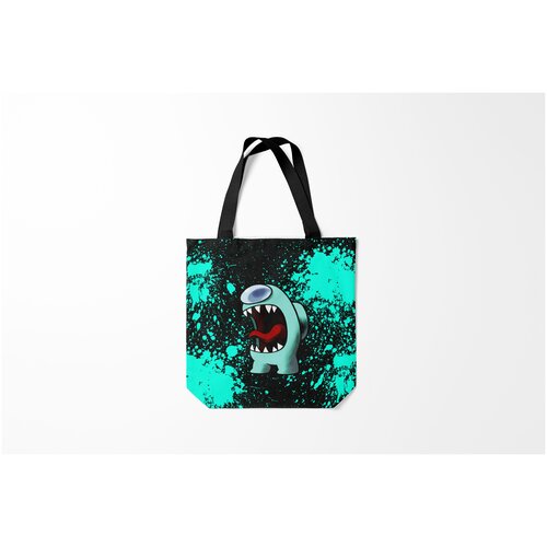 фото Сумка-шоппер / 40х40 см / геймерам / among us амонг ас burnettie