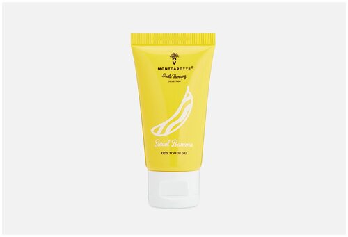 Montcarotte Kids Tooth Gel Sweet Banana 30 ml / Детский зубной гель 