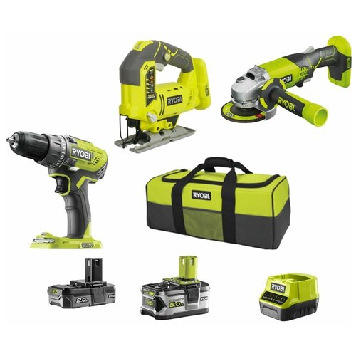 Ryobi Набор инструментов Ryobi ONE+ R18CK3C-252S 5133003598