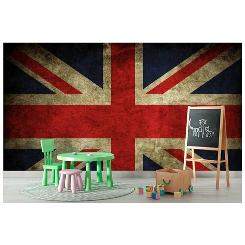 Фотообои Флаг Англии Флизелиновые 250cм250cм 4500₽