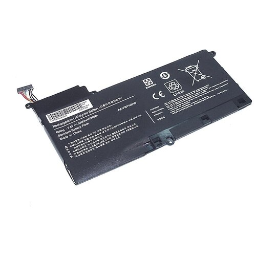 аккумуляторная батарея для ноутбука samsung 7 4v 5300mah aa pbyn8ab Аккумуляторная батарея (аккумулятор) PBYN8AB для ноутбука Samsung 530U4B NP530U4B 7.4V 5300mAh черная