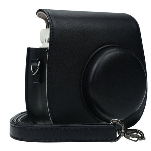 фото Защитный чехол-сумка-футляр mypads tc130-137 для фотоаппарата fujifilm instax mini8 / mini 8 plus/ mini 9 противоударный усиленный легкий черный