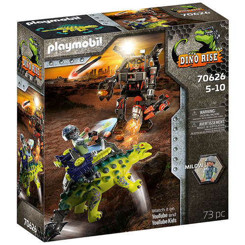 Конструктор Playmobil Dino Rise 70626 Сайхания Вторжение роботов