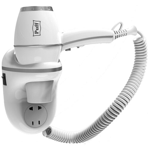 Фен Puff 1800B 1800Вт белый 537500₽