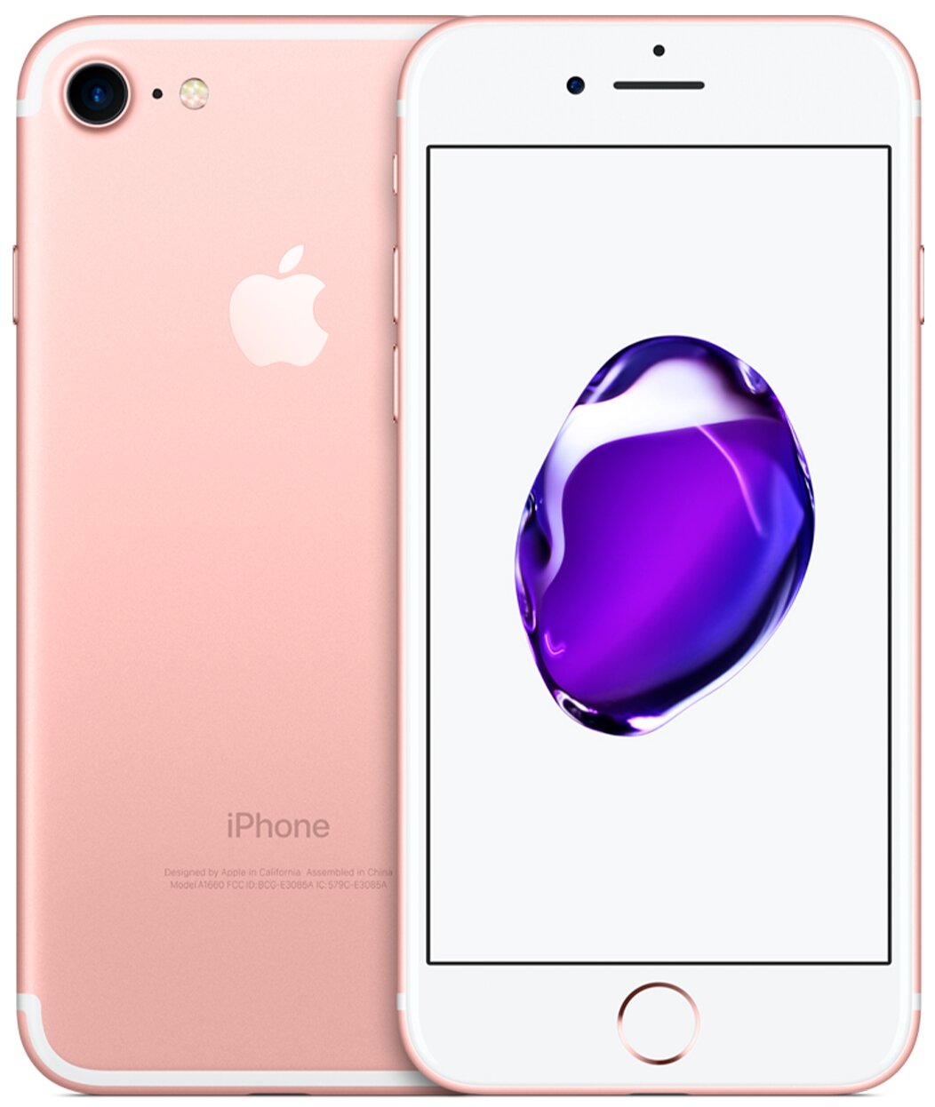 Смартфон Apple iPhone 7 32 ГБ, 1 SIM, розовое золото