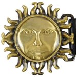 Кожаный ремень Holyrus Солнце Славян - изображение