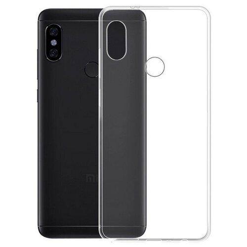 фото Силиконовая накладка 0.6 мм для xiaomi redmi note 6pro прозрачный opt-mobile