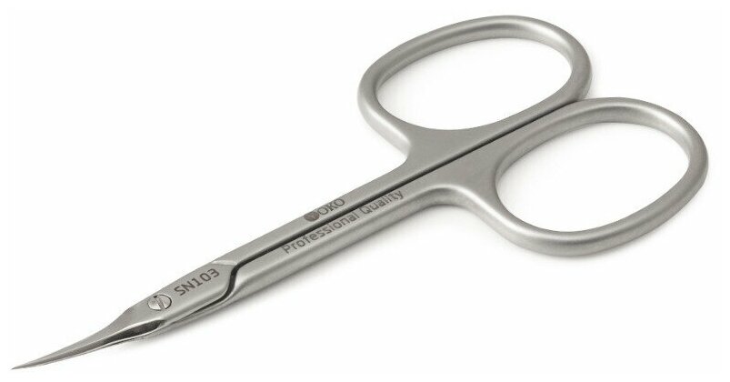 Yoko Ножницы для кутикулы SN 103 японская сталь, матовые, 9 см, профессиональная серия