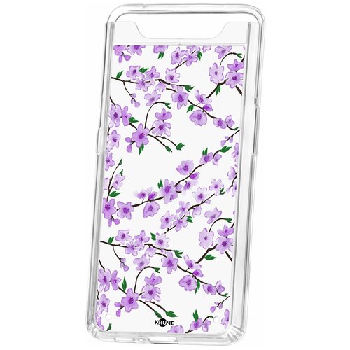 фото Чехол на samsung galaxy a80 / a90 kruche print сакура / чехол для samsung / чехол с рисунком / чехол с принтом / чехол для самсунг / чехол для самсунг / бампер на гелакси / чехол накладка для гэлэкси / противоударная накладка для samsung galaxy / защита для galaxy / защита на samsung / cиликоновый чехол для samaung galaxy / пластиковый чехол на самсунг / защитный чехол для самсунг / чехольчик / защита телефона / ударопрочный чехол / галакси кruче