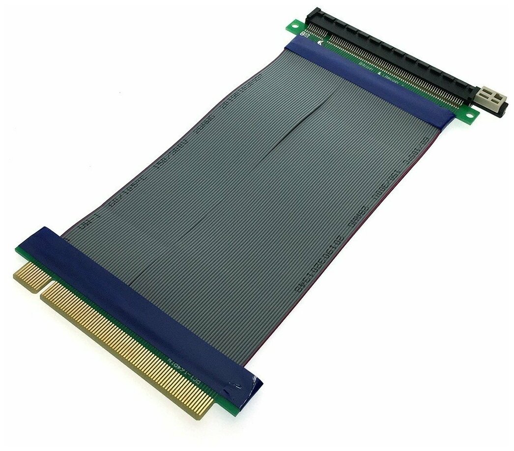 Райзер PCI-E x16 (Male) to PCI-E x16 (Female) 19см, модель EPCIEM-PCIEFX16, — фото 1