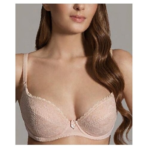 фото Бюстгальтер misstyle, размер 85a, бежевый