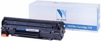 CE278A картридж, CE278A, картридж NV Print, черный, для лазерного принтера