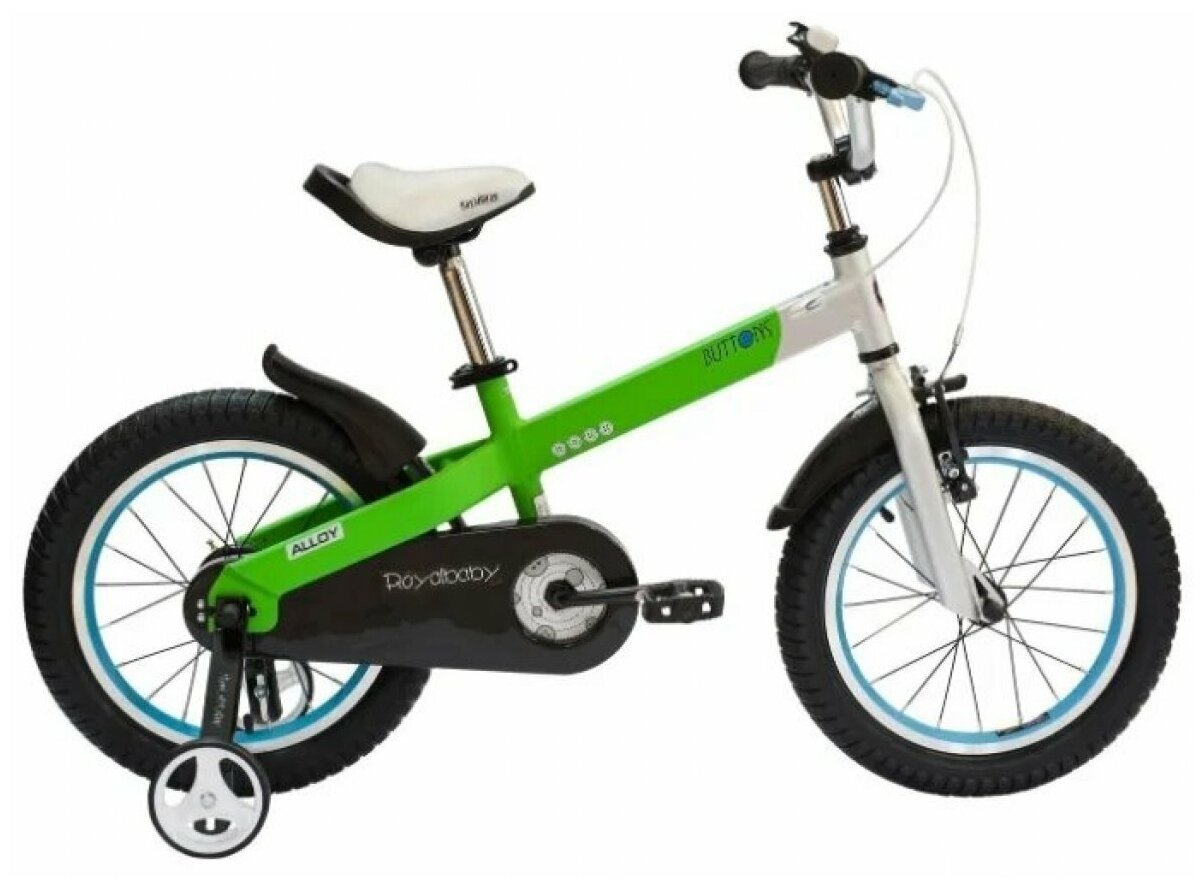 Велосипед Royal Baby Buttons Alloy 18" (2020) (Велосипед Royal Baby Buttons Alloy 18", алюминий, RB18-16 Зеленый)
