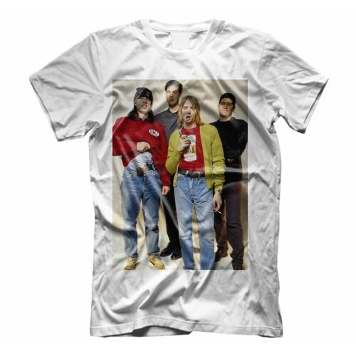 фото Футболка, размер 60, мультиколор mewni-shop