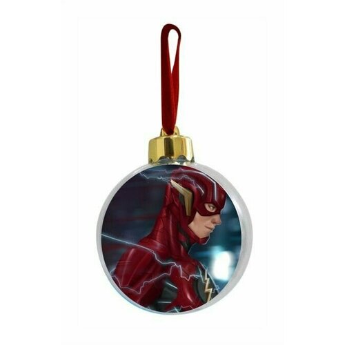 Новогодний ёлочный шар Флэш, The Flash №4