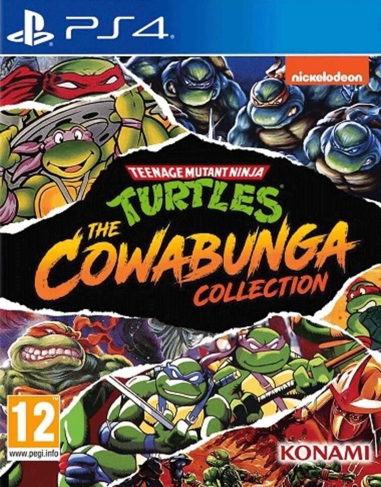 Teenage Mutant Ninja Turtles: The Cowabunga Collection [TMNT][PS4, английская версия]