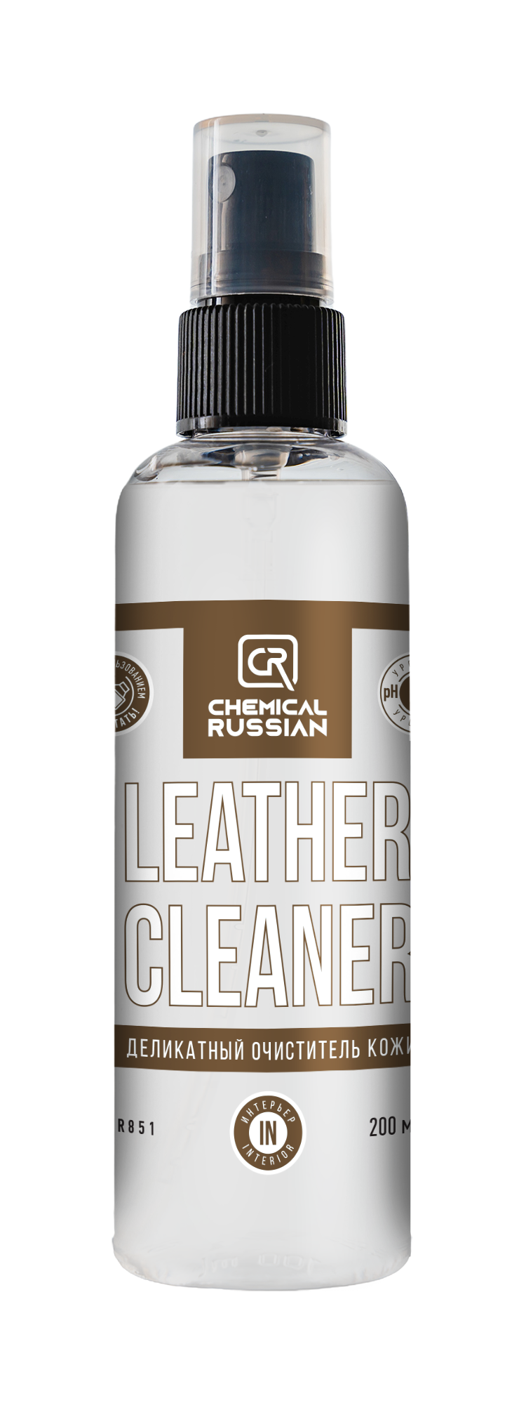 Очиститель кожи - Leather Cleaner 4 л Chemical Russian