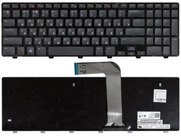 Клавиатура для Dell Inspiron 15R M5110 русская, черная