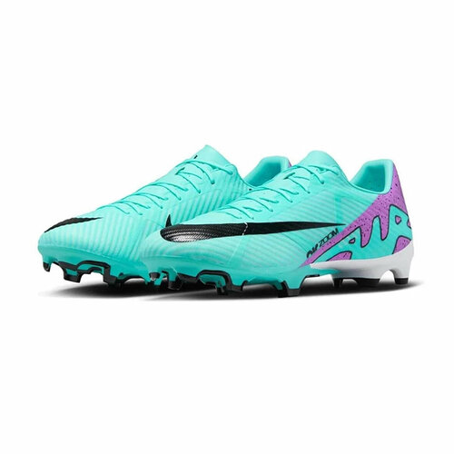 Бутсы NIKE, размер 7 US, бирюзовый бутсы jr zoom vapor 15 mercurial academy mds fg mg unisex nike цвет green strike black stadium green