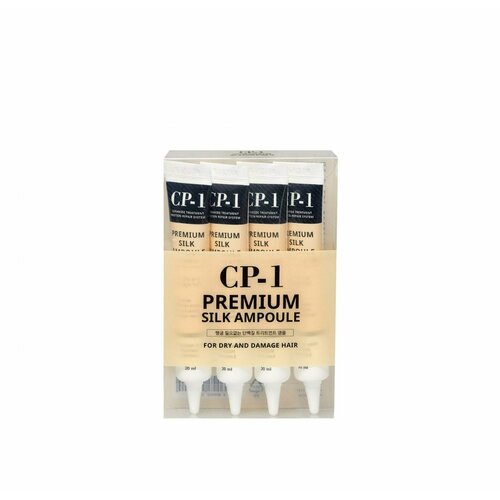 ESTHETIC HOUSE Сыворотка для волос протеины шелка CP-1 Premium Silk Ampoule, 20 мл * 4 шт