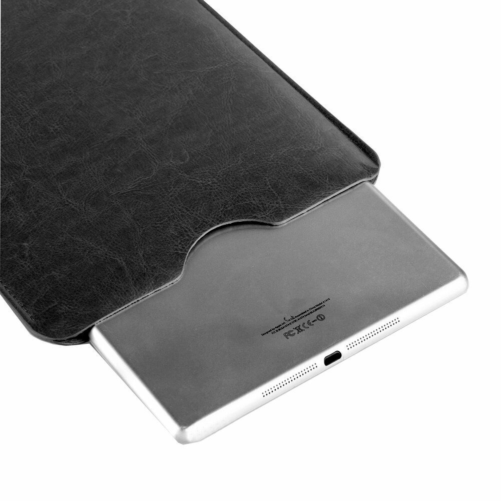 Чехол-папка-футляр-конверт MyPads Piatto для планшета Explay M2 из импортной эко-кожи с мягкой подкладкой черный