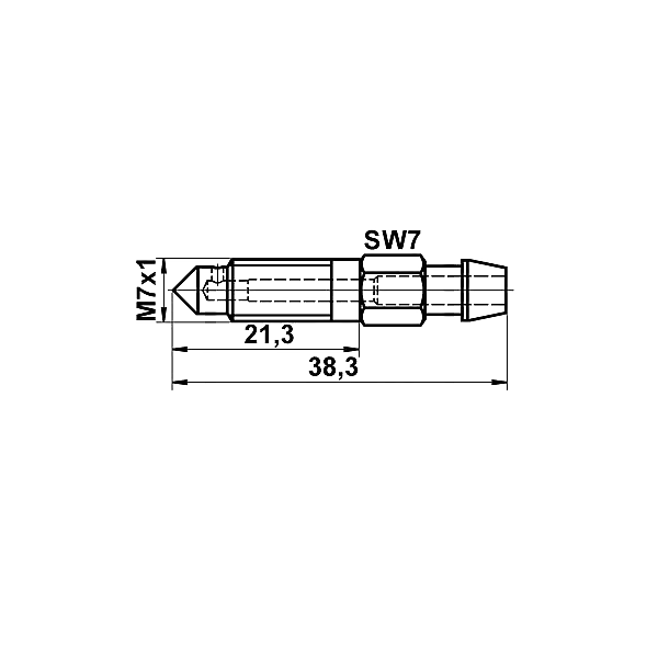 ATE 24.3518-0018.1 штуцер болт воздушного клапана\ BMW (БМВ) / vag / mb