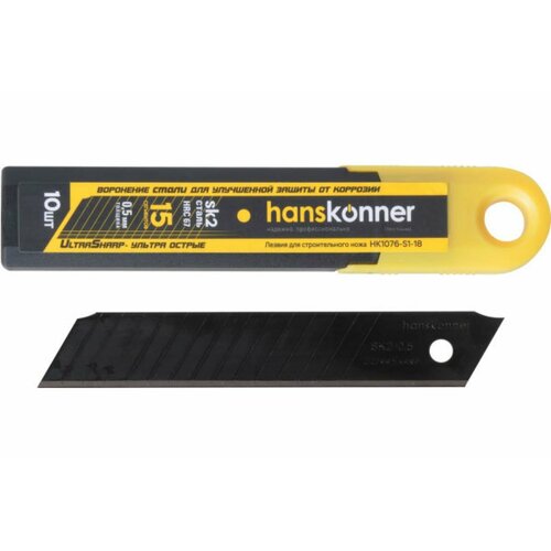лезвия big macca сегментные 100 мм 18 мм 200 штук в упаковке Сегментные лезвия для ножей Hanskonner 10шт HK1076-S1-18