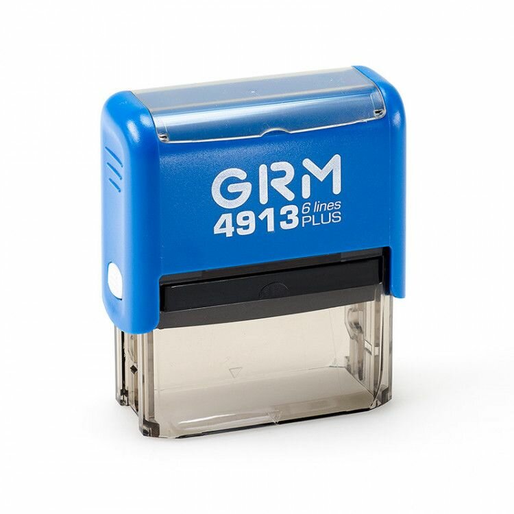 GRM 40 (4913) plus Автоматическая оснастка для штампа (59 х 23 мм.) Синий