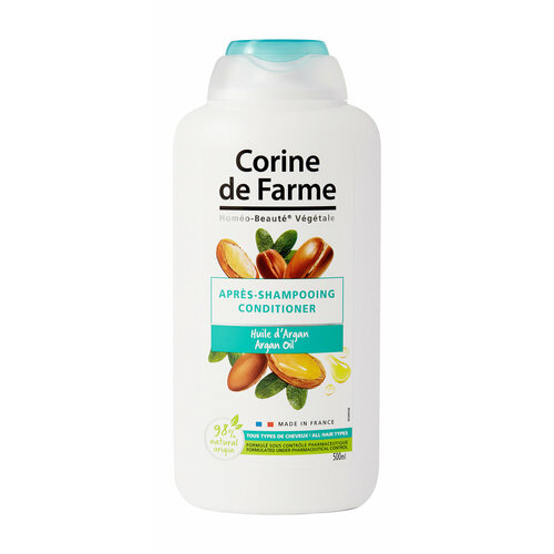 Бальзам-ополаскиватель для волос с аргановым маслом Corine de Farme Conditioner with Argan Oil corine de farme бальзам ополаскиватель для волос argan oil 500 мл