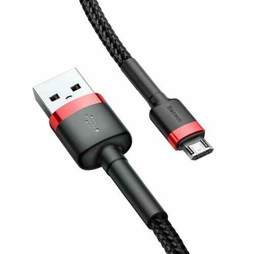 кабель micro usb в нейлоновой оплетке 90 градусов 1 м 2 м 3 м Кабель USB - Micro-USB Baseus 3 м