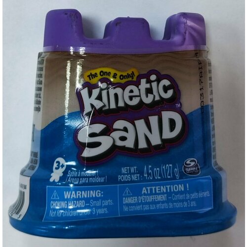 Kinetic Sand Песок кинетический 127 г голубой 6046626 350₽