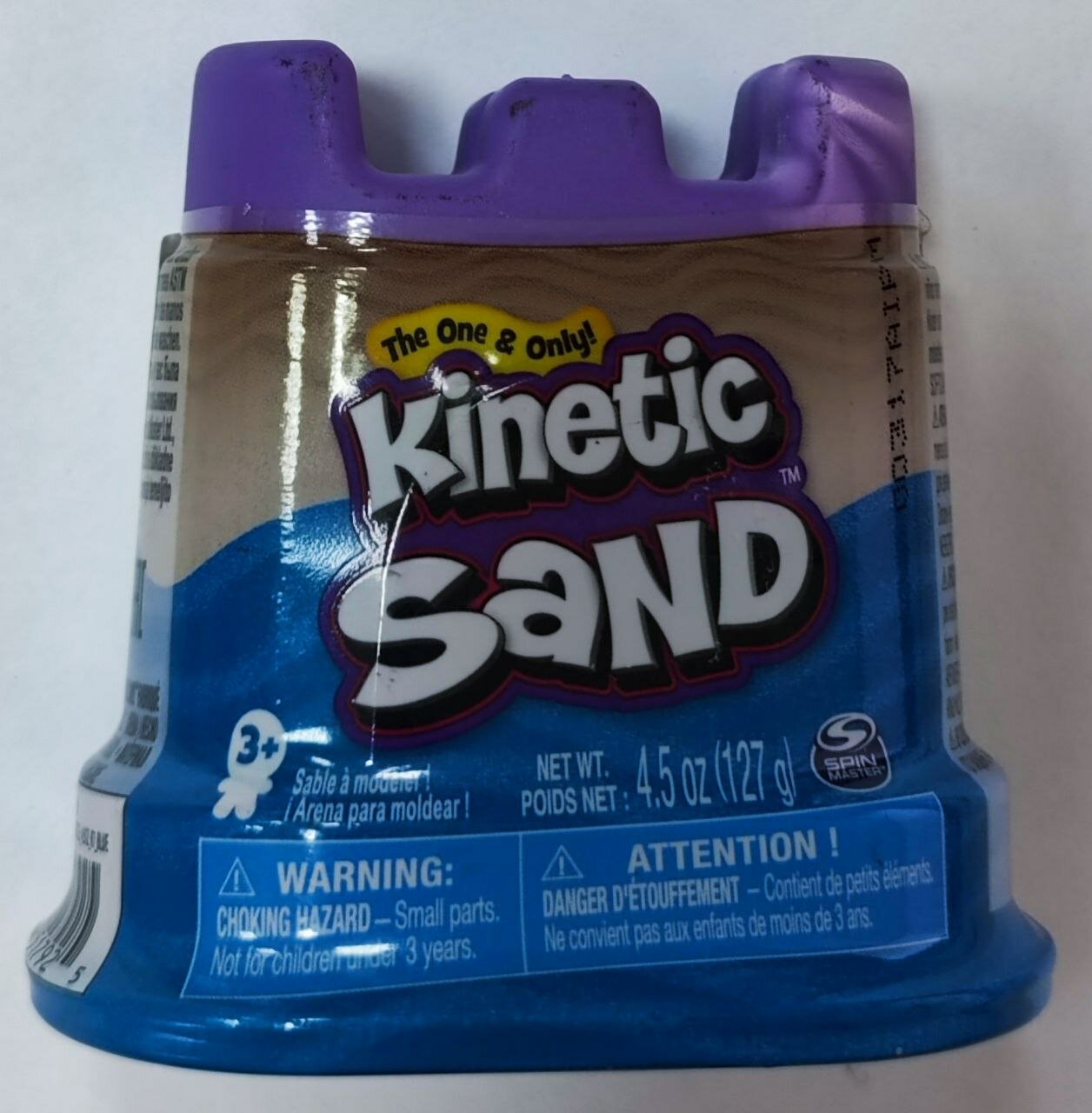 Kinetic Sand Песок кинетический 127 г голубой 6046626