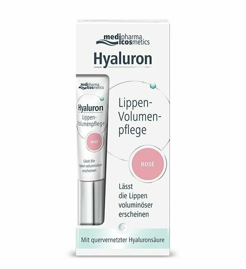 MEDIPHARMA COSMETICS Бальзам для объема губ Lippen Volumen Pflege (Rose)