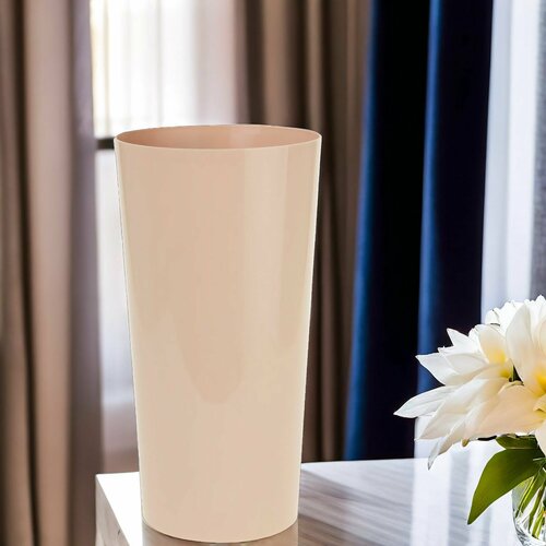 Вазон для цветов уличный большой напольный 18х35см 910₽