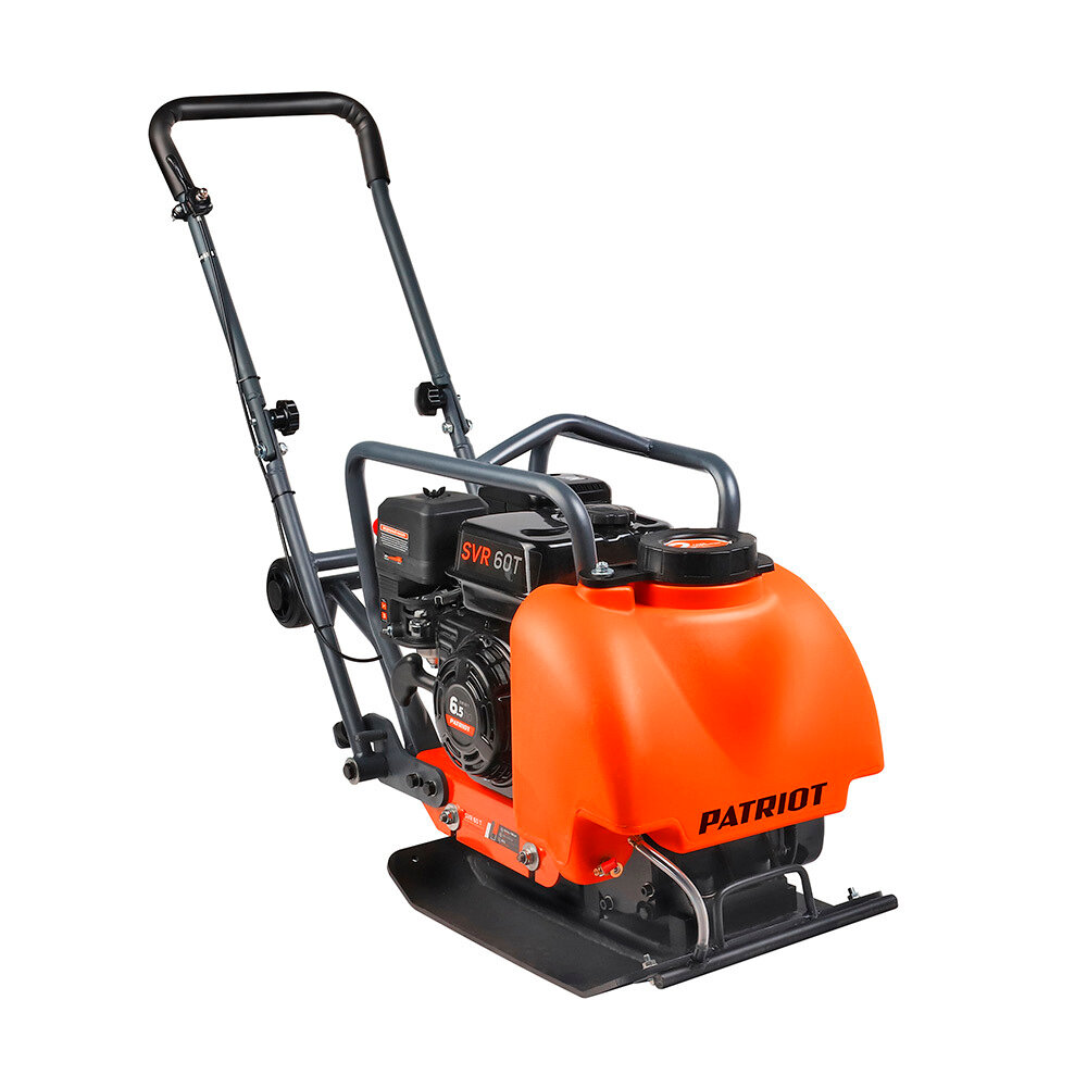 Виброплита бензиновая Patriot SVR-60T 550х370 мм 4100 Вт 65 л. с. (550123061)