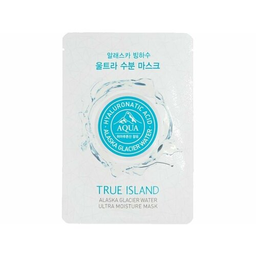 Ультраувлажняющая маска на тканевой основе True Island ALASKA GLACIER WATER ULTRA MOISTURE MASK