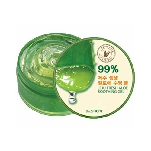 The Saem Jeju Fresh Aloe Soothing Gel Многофункциональный гель Алоэ (99% сока алоэ) 300мл