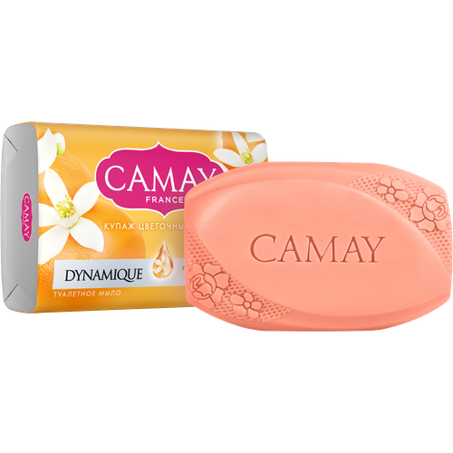 Мыло Camay твердое Dynamique аромат грейпфрута 85г мыло camay classic твердое косметическое набор 3 шт х 125 г