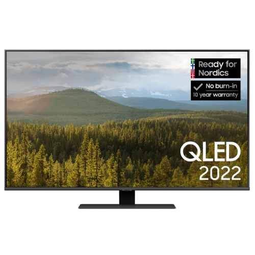 Телевизор Samsung QE50Q80B телевизор 50 hisense 50e7hq черный 3840x2160 60 гц smart tv wi fi 2 х usb rj 45 bluetooth 4 х hdmi