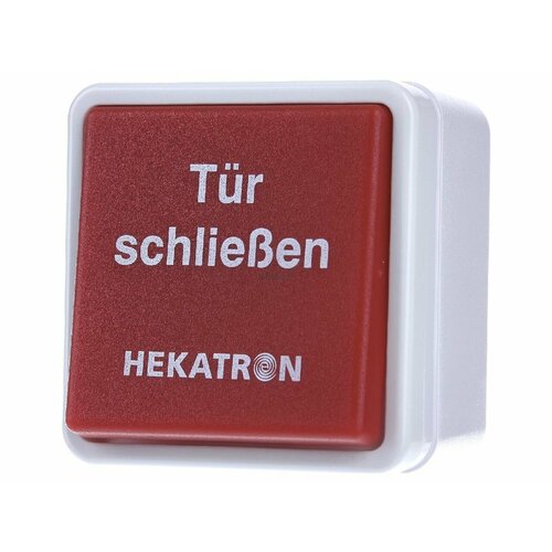 Переключатель кнопки 1, белый HAT 02 – Hekatron – 6500143 – 4008224510905