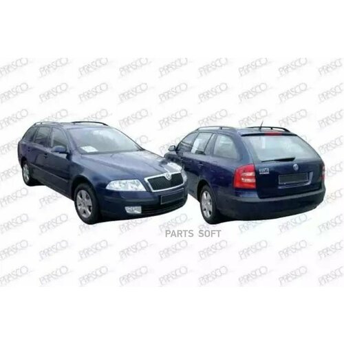 PRASCO SK0243613 SK0243613_локер передний правый! задняя часть\ Skoda Octavia A5 04-08