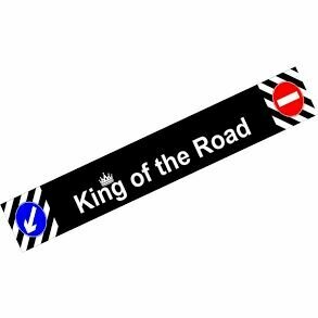 Брызговик задний для а/м Газель 3302 "длинномер" (2050*320мм) "King of the Road"