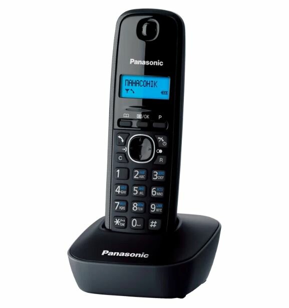 Радиотелефон Panasonic KX-TG1611 чёрный