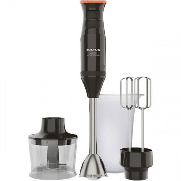 фото Блендер Taurus Bapi 1200 Rocket Complet, погружной, 1200 Вт, 0.35/0.5 л, 20 скоростей