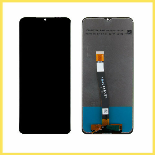 Дисплей (экран) для Samsung Galaxy A22s 5G A226B в сборе с тачскрином Черный смартфон samsung galaxy a22s 128gb white sm a226b