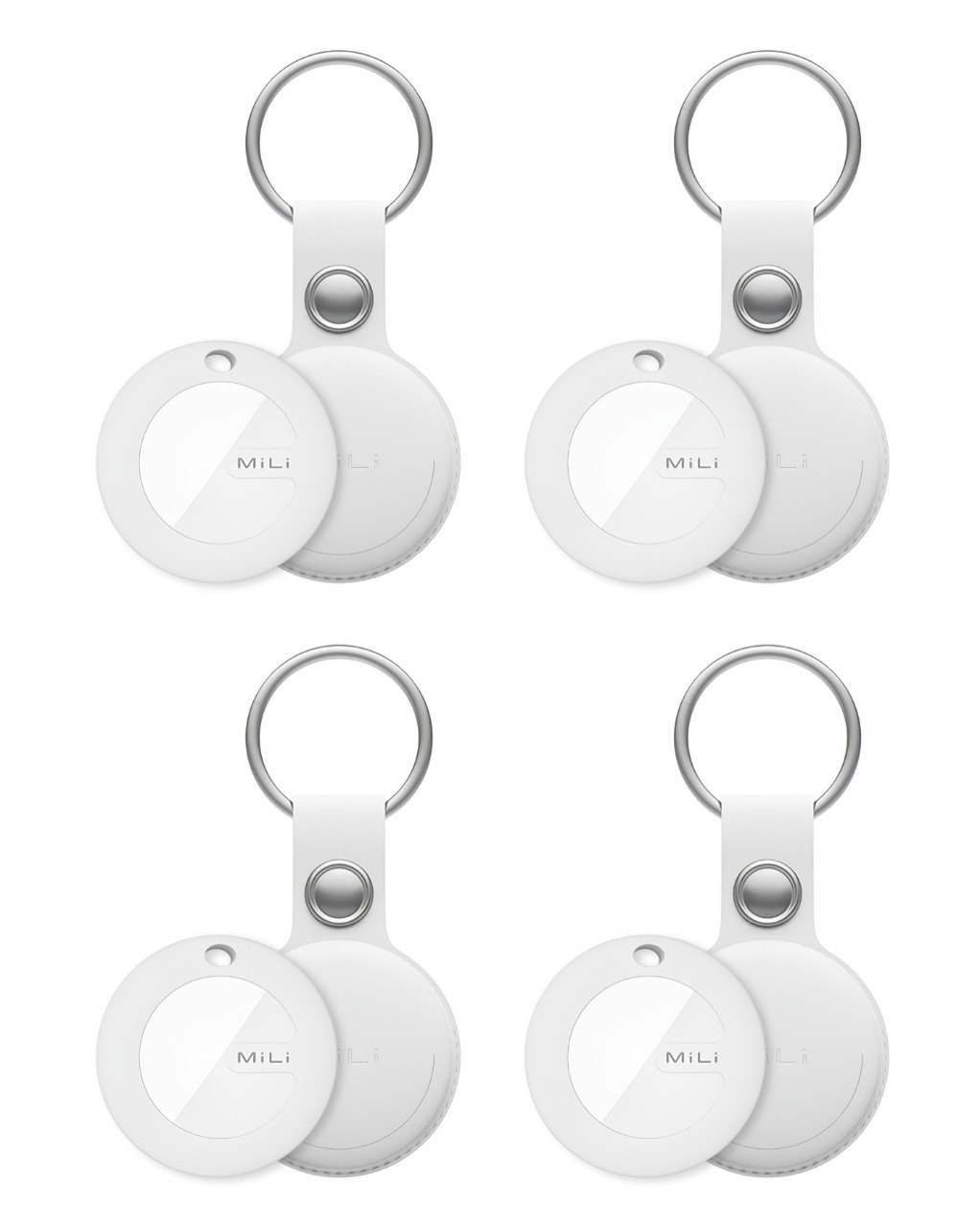 Умный брелок MiLi MiTag (4 pack) Белый