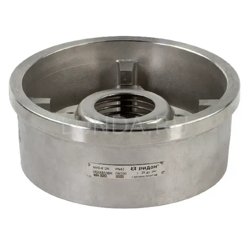 Обратный клапан пружинный межфланцевый NVD-812R DN 80 PN40 kvs1091 м3ч Tmax240С корпус нерж сталь Ридан 082X8537R 57978₽