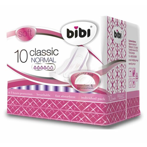 Прокладки BiBi Classic Normal soft, 10 шт.